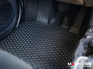 smart fortwo Floor Mats - 451 model - All Weather - Rubber - Black 